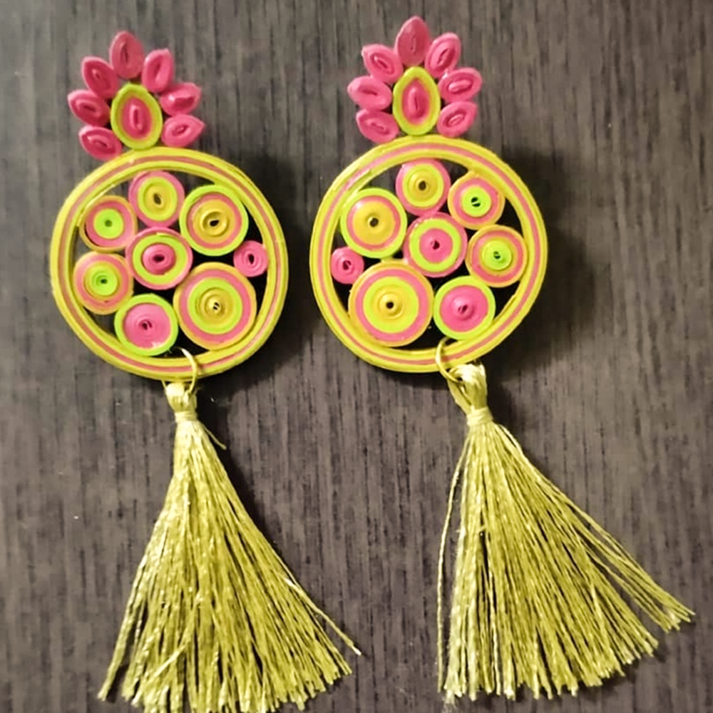 Quilling earrings added a new photo. - Quilling earrings